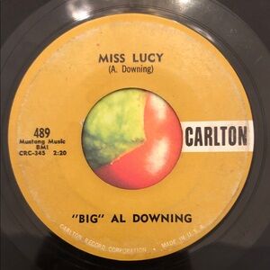 “Big” Al Downing Just Around The Corner/Miss Lucy Vinyl 45 Record ‘58